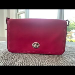 Coach Legacy Leather Penny Shoulder Purse